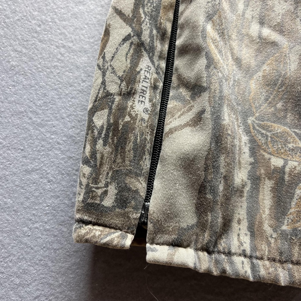 VTG Liberty Hunting Coveralls Youth 10 Regular Brown Realtree Camo Insulated USA - Picture 4 of 14